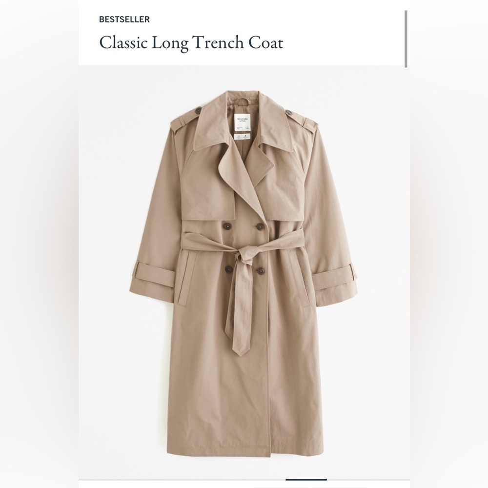 Abercrombie Classic Trench Coat